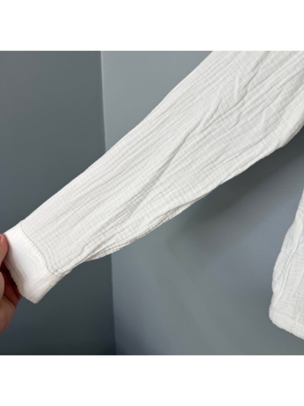 RAILS collins gauze jacket in white size XS - Picture 3 of 9